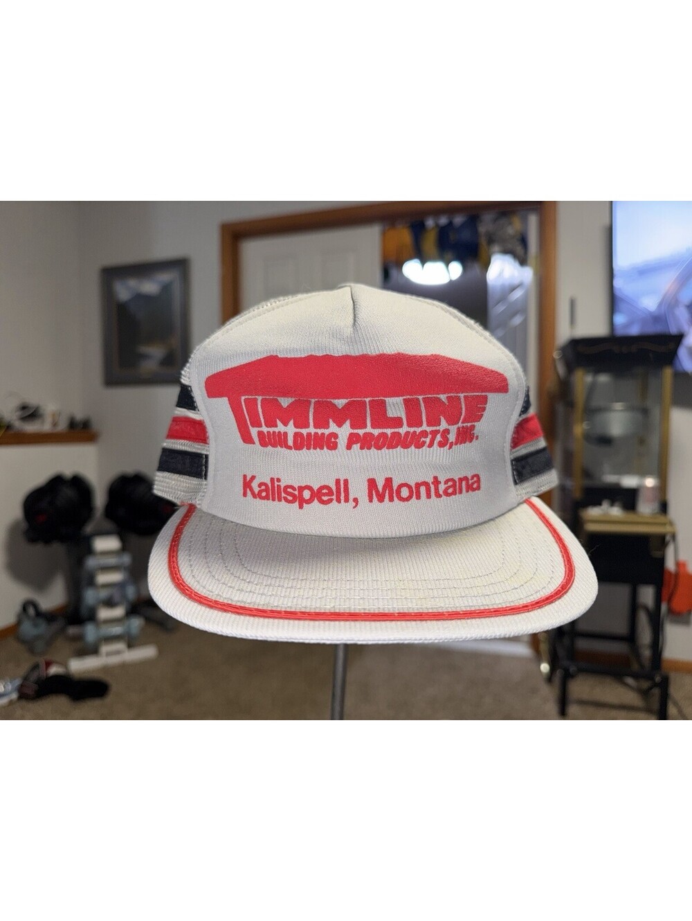 Vintage Timmline Building Products Kalispell MT Trucker Hat